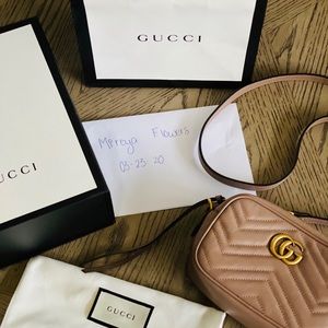 Mini Marmont Gucci Crossbody Bag